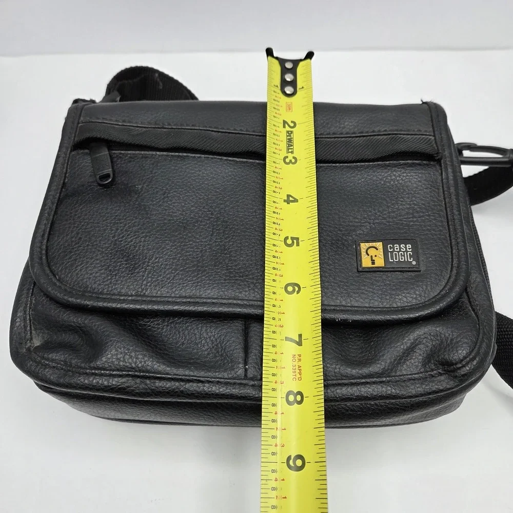 Case Logic Black Camera Bag Shoulder Strap Padded Organizer DSLR Film